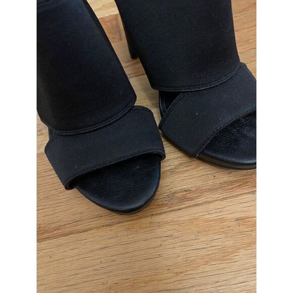 Simply Vera Vera Wang women's Black Open Toe Slingback Heels size 6 - Picture 2 of 10